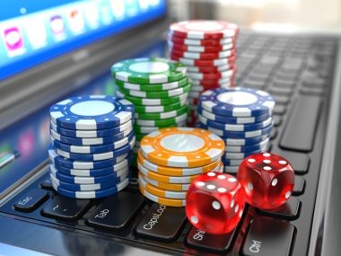Live casino dealer studio with multiple camera angles